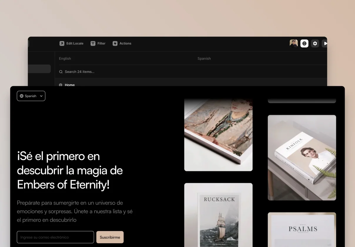 Eternity - Framer Waitlist Template