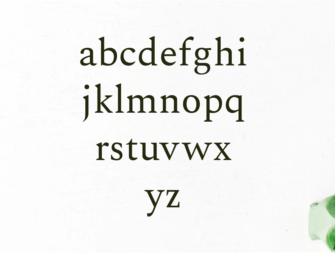 Ethan The New Serif Typeface 2