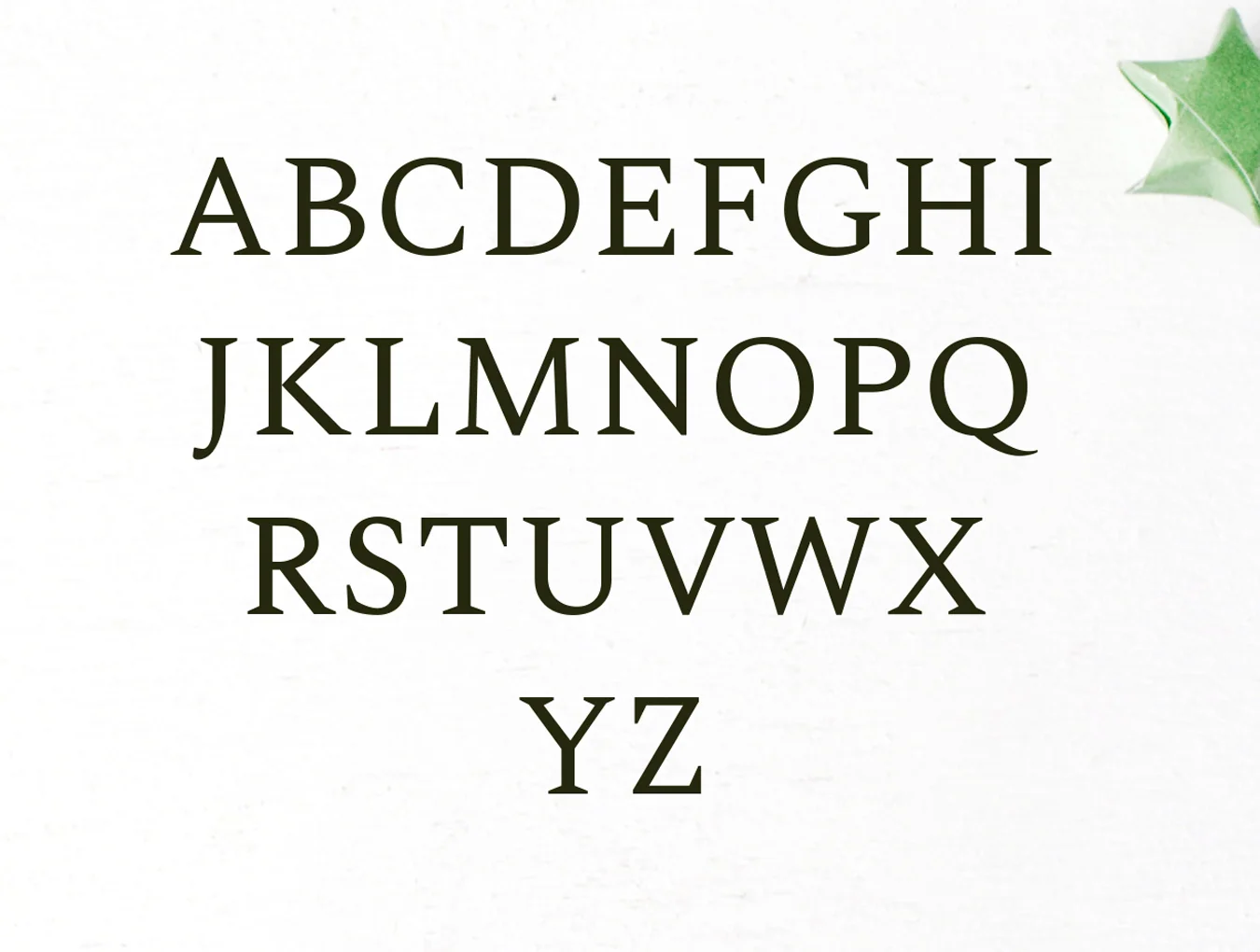 Ethan The New Serif Typeface 3