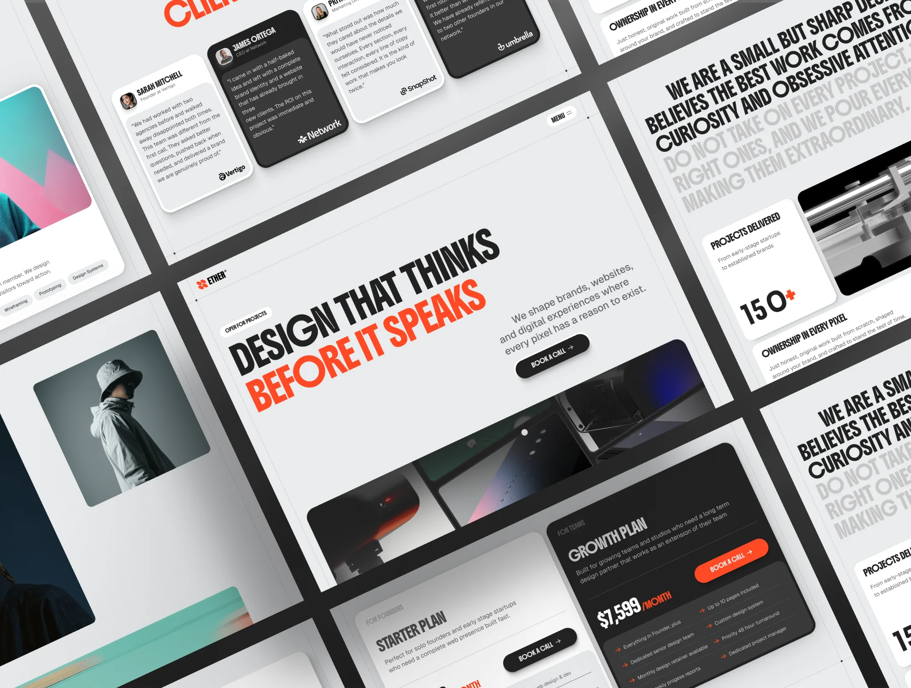 Ether® Studio – A Premium Framer Template 4