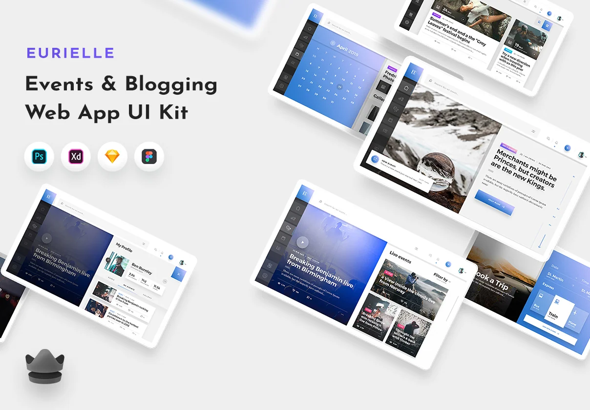 Eurielle - Events UI Kit