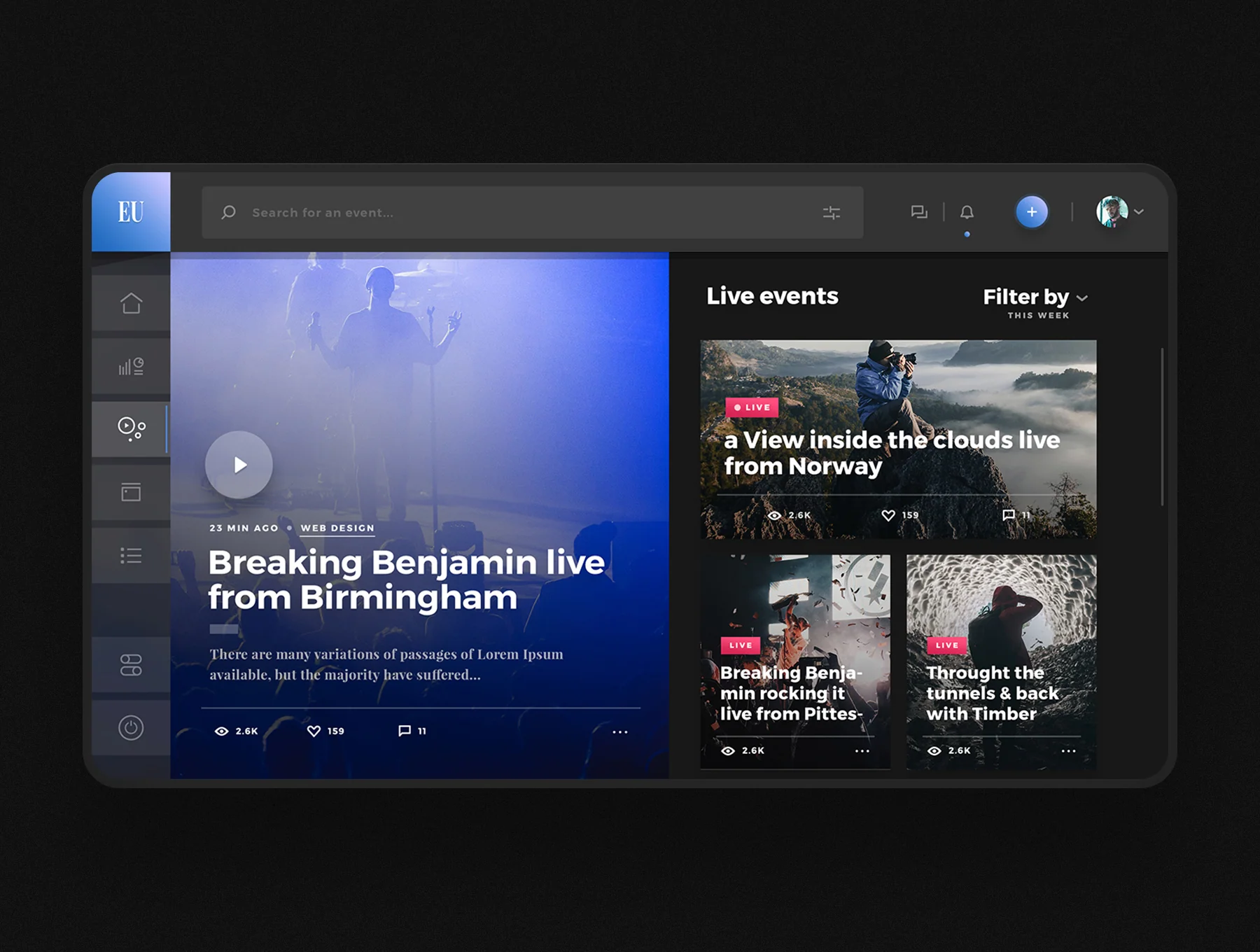 Eurielle - Events UI Kit 10