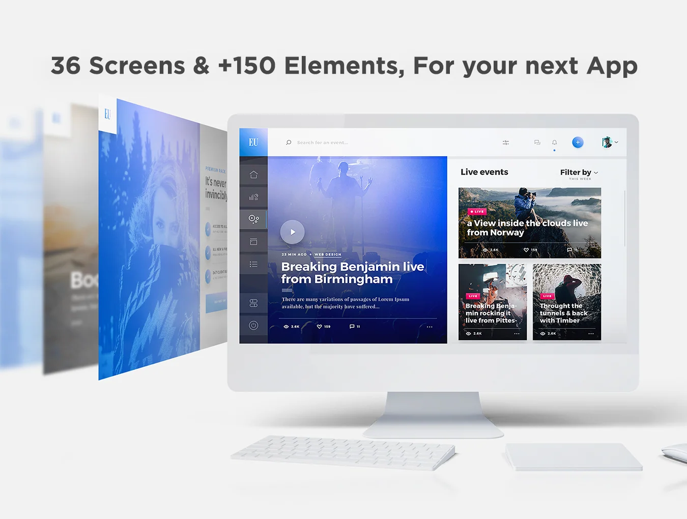 Eurielle - Events UI Kit 3