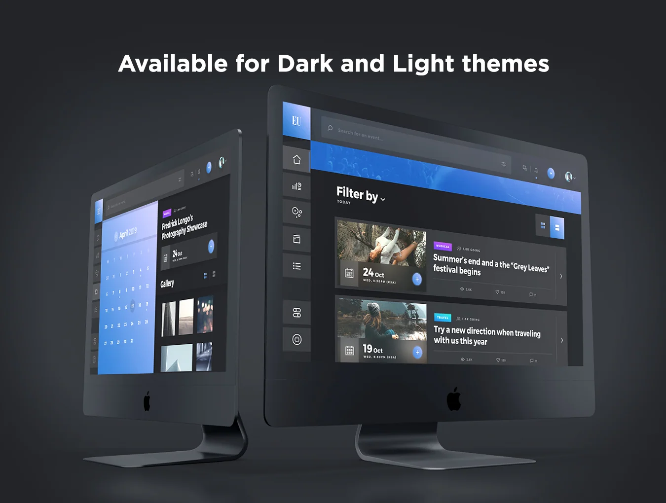 Eurielle - Events UI Kit 4