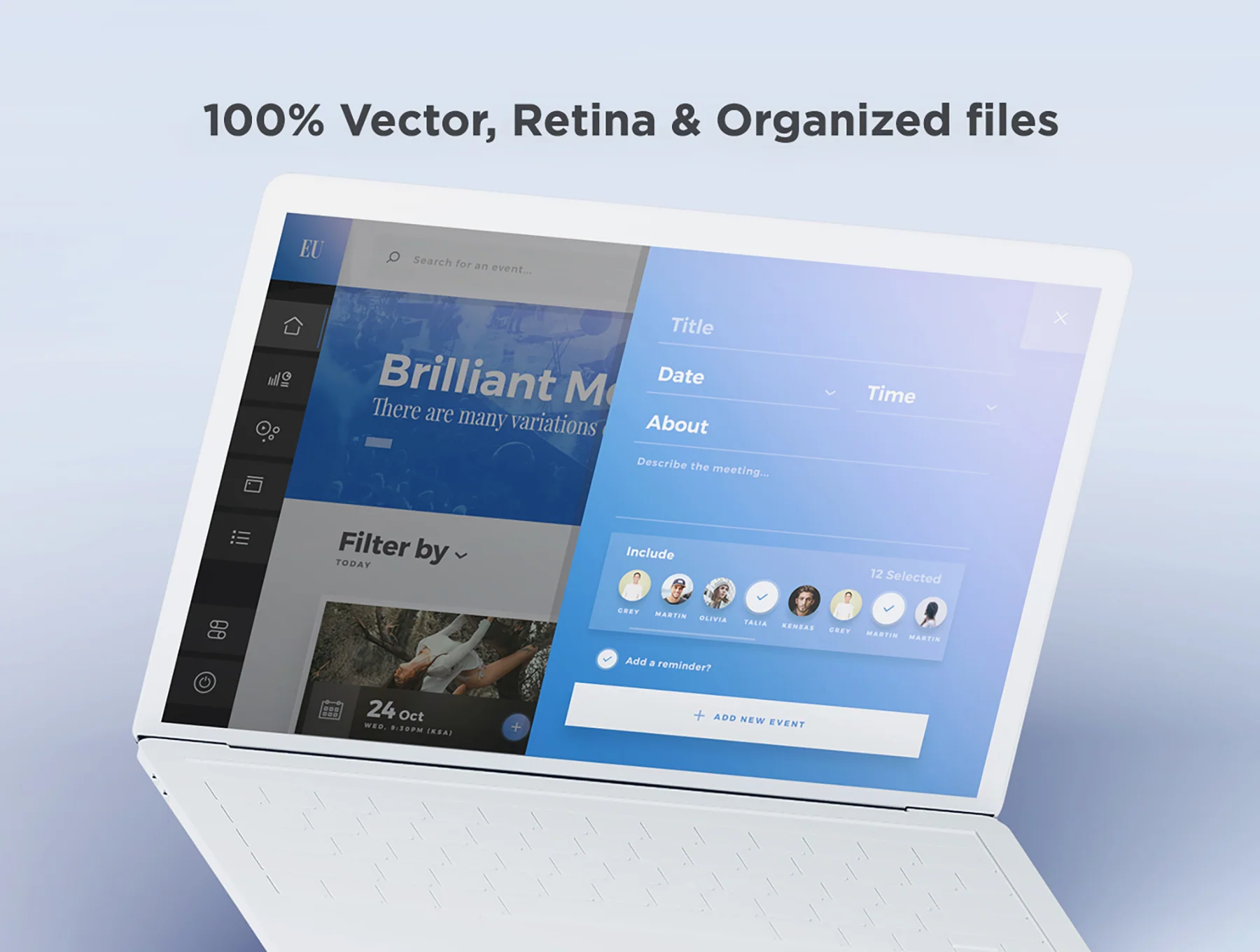 Eurielle - Events UI Kit 6