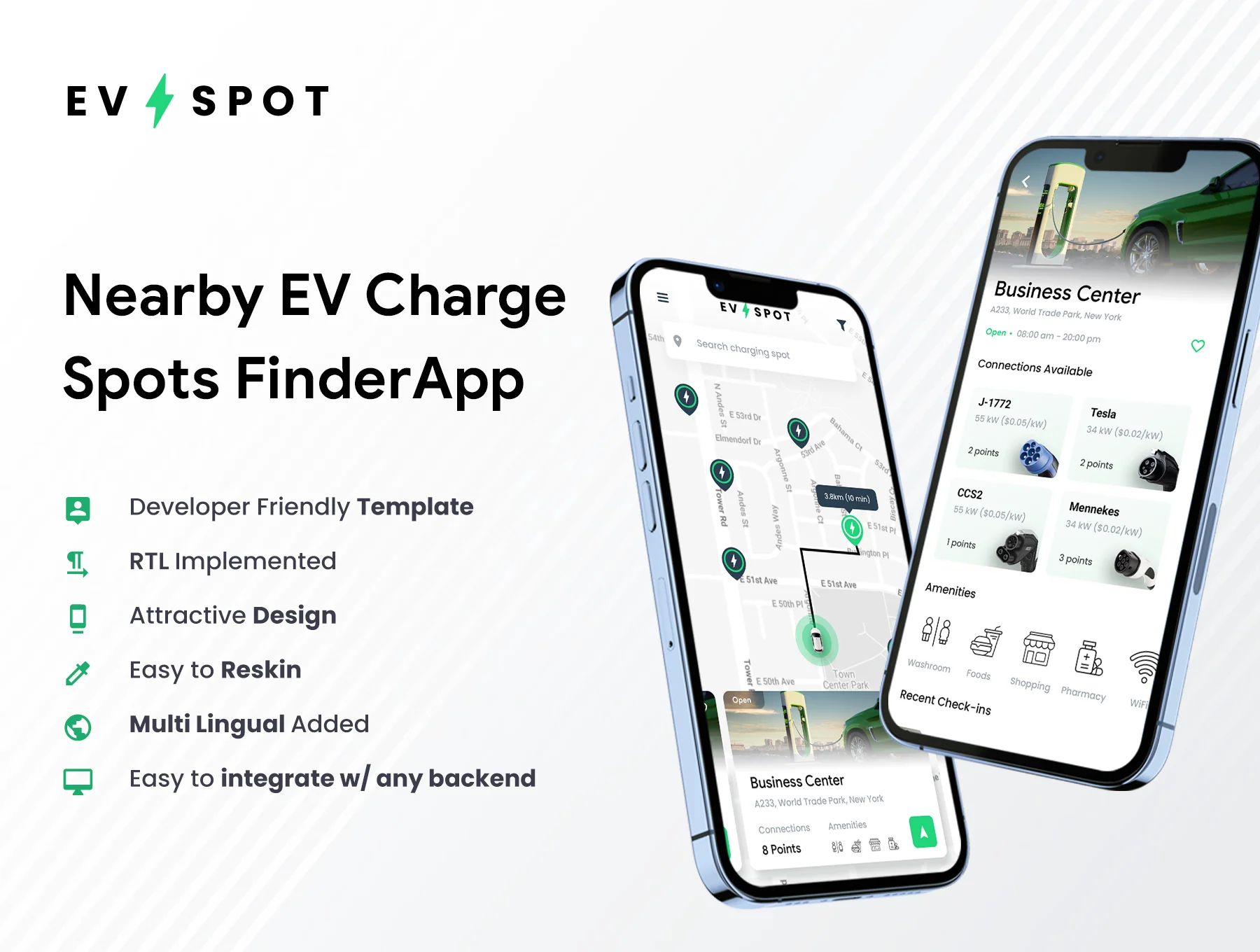 EV Charging Station Finder App | EV Spot