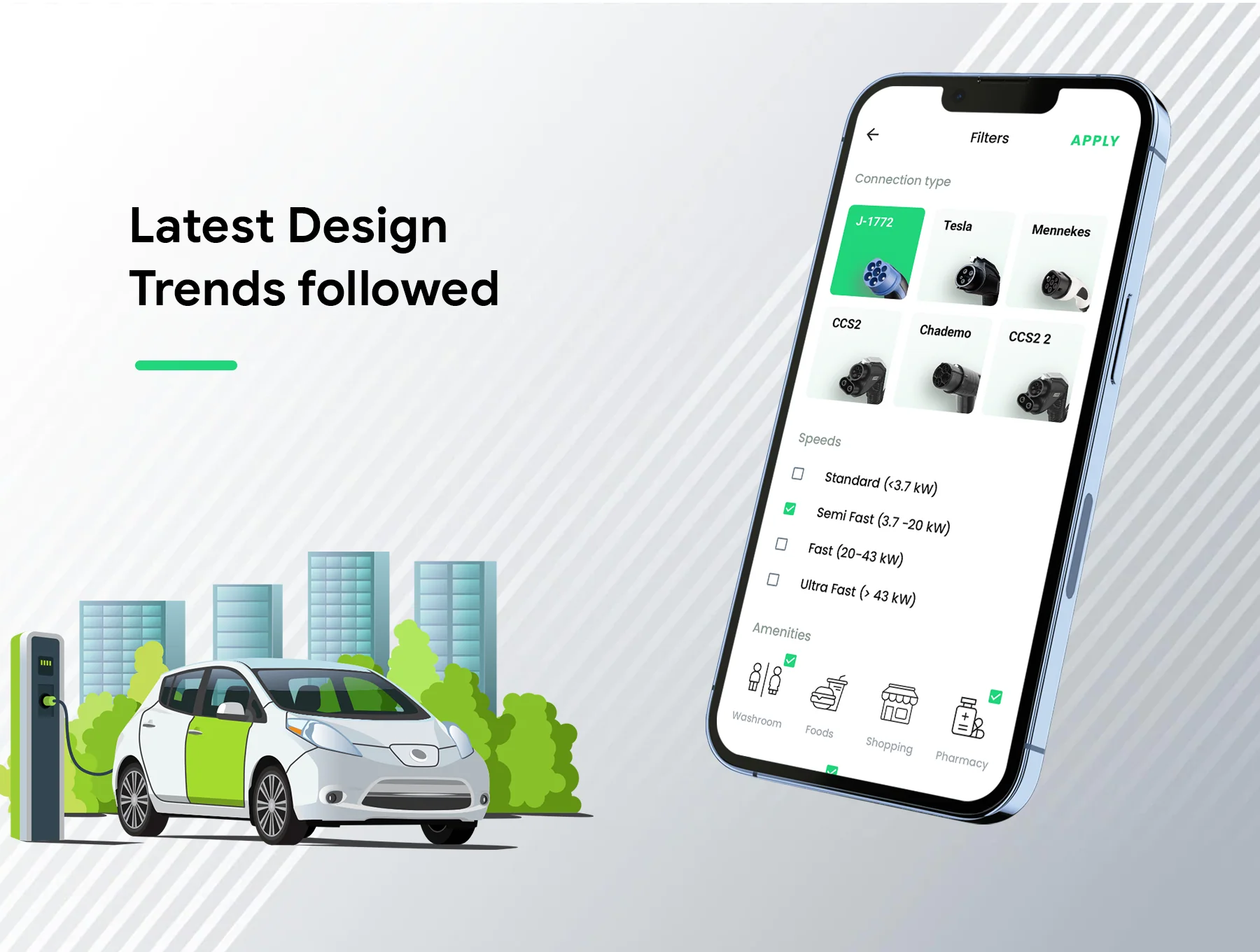 EV Charging Station Finder App UI | XD File  | EV Spot 5