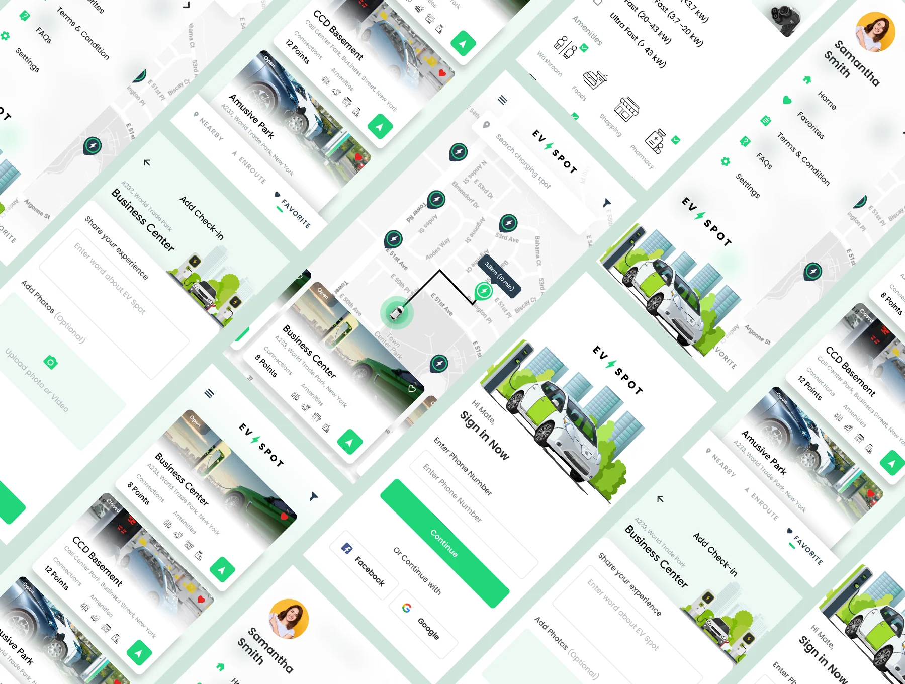 EV Charging Station Finder App UI | XD File  | EV Spot 6