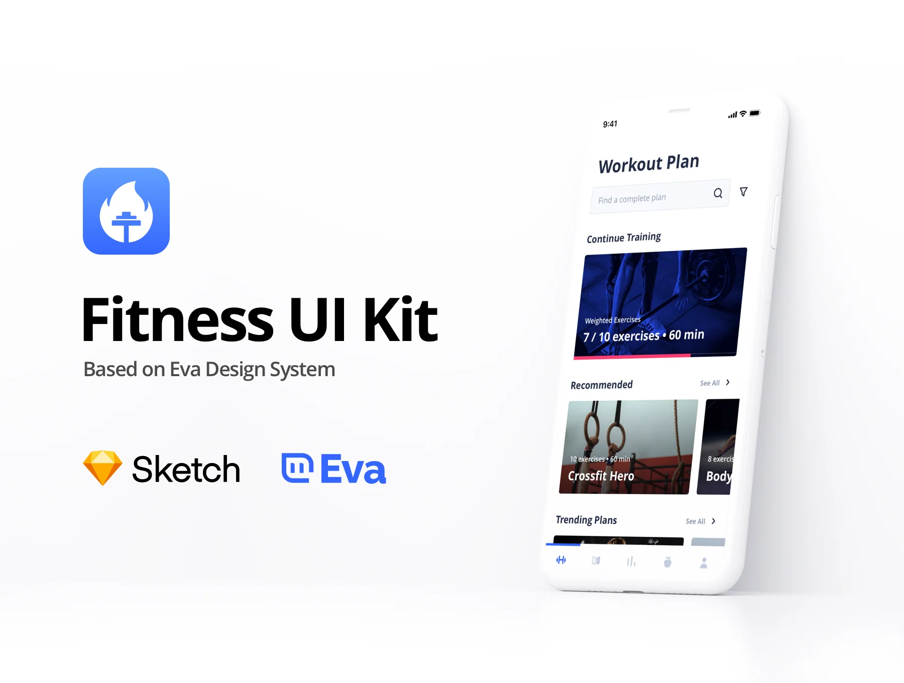 Eva: Fitness UI Kit