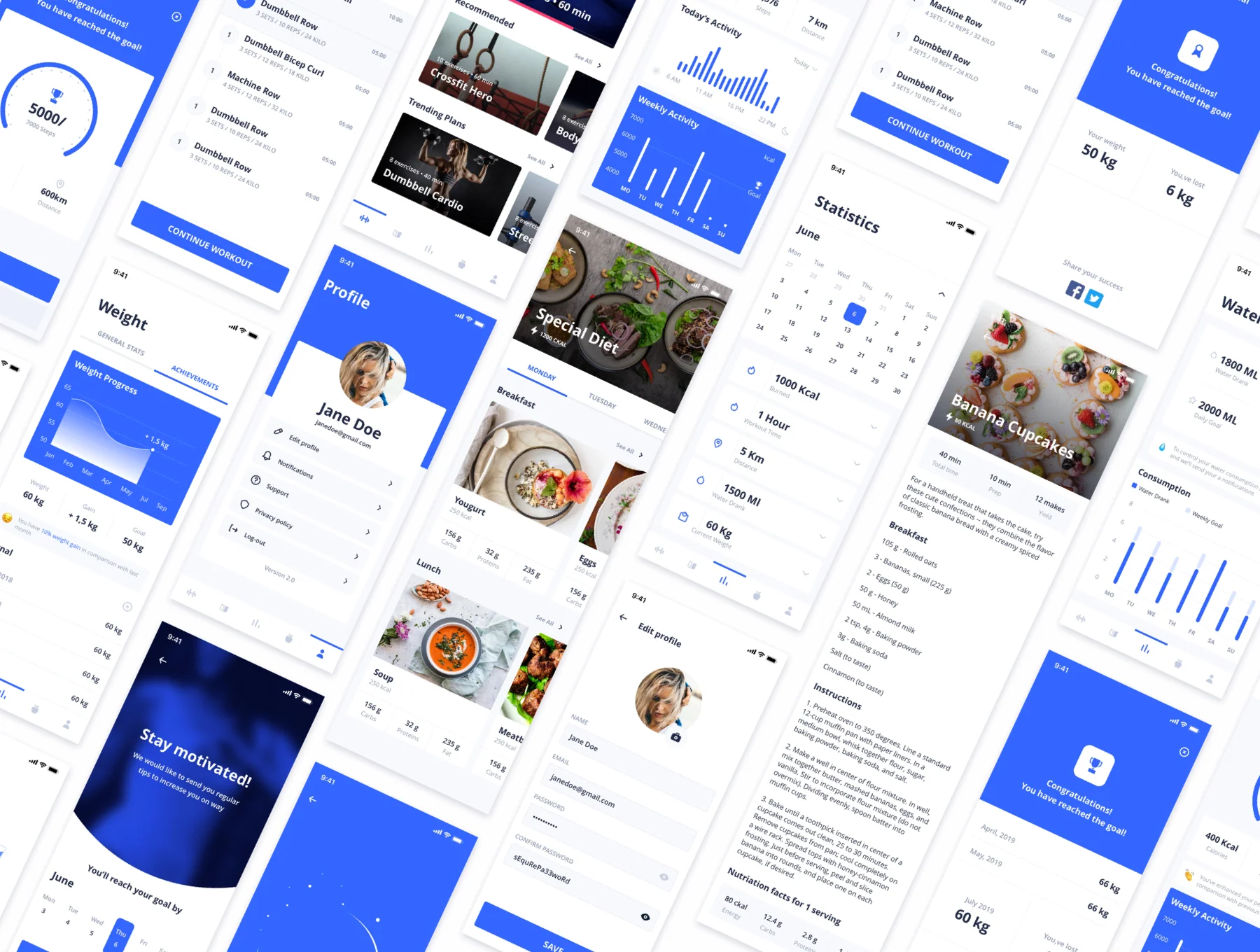 Eva: Fitness UI Kit 5
