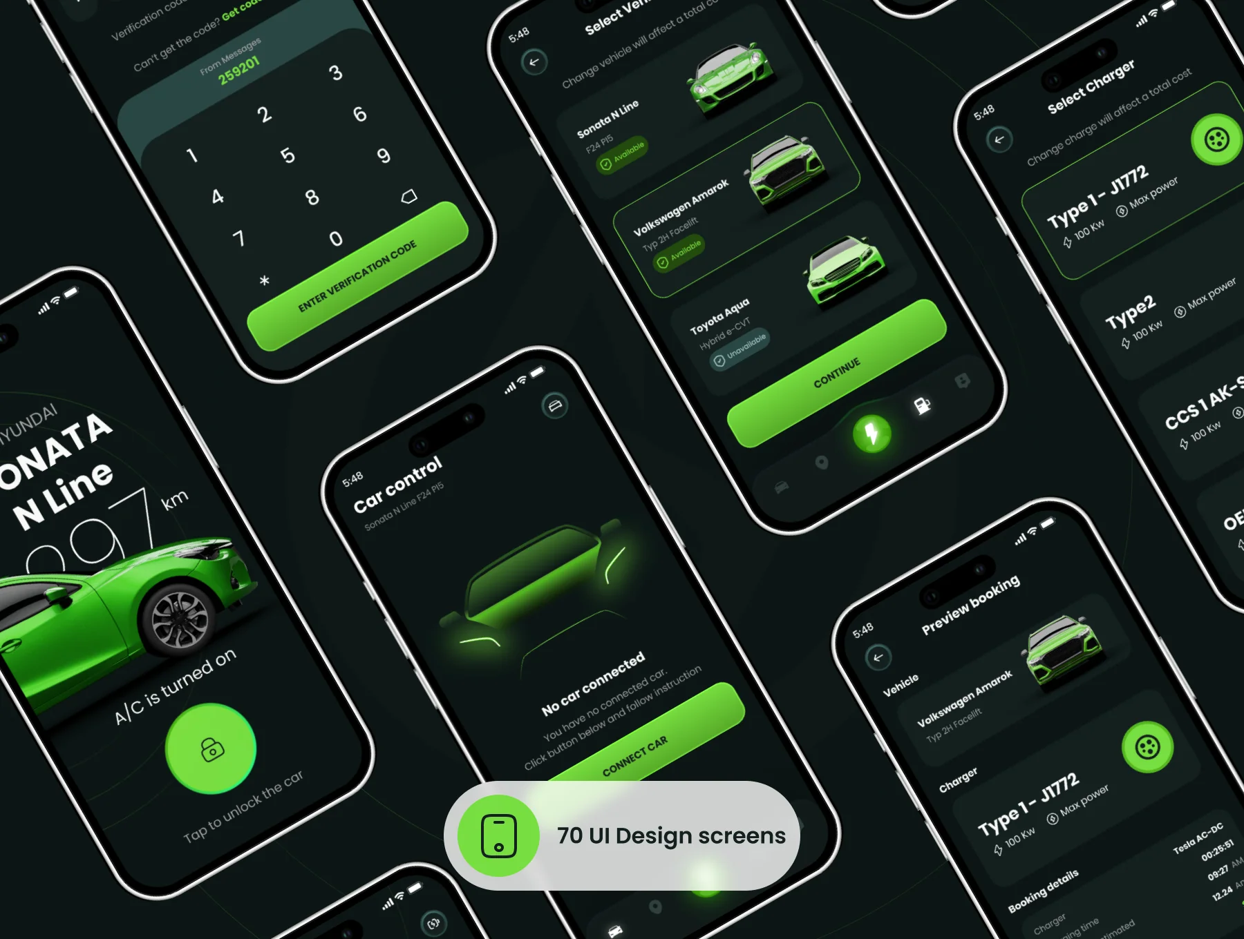 EVAR - EV Control & Charging UI Kit 3