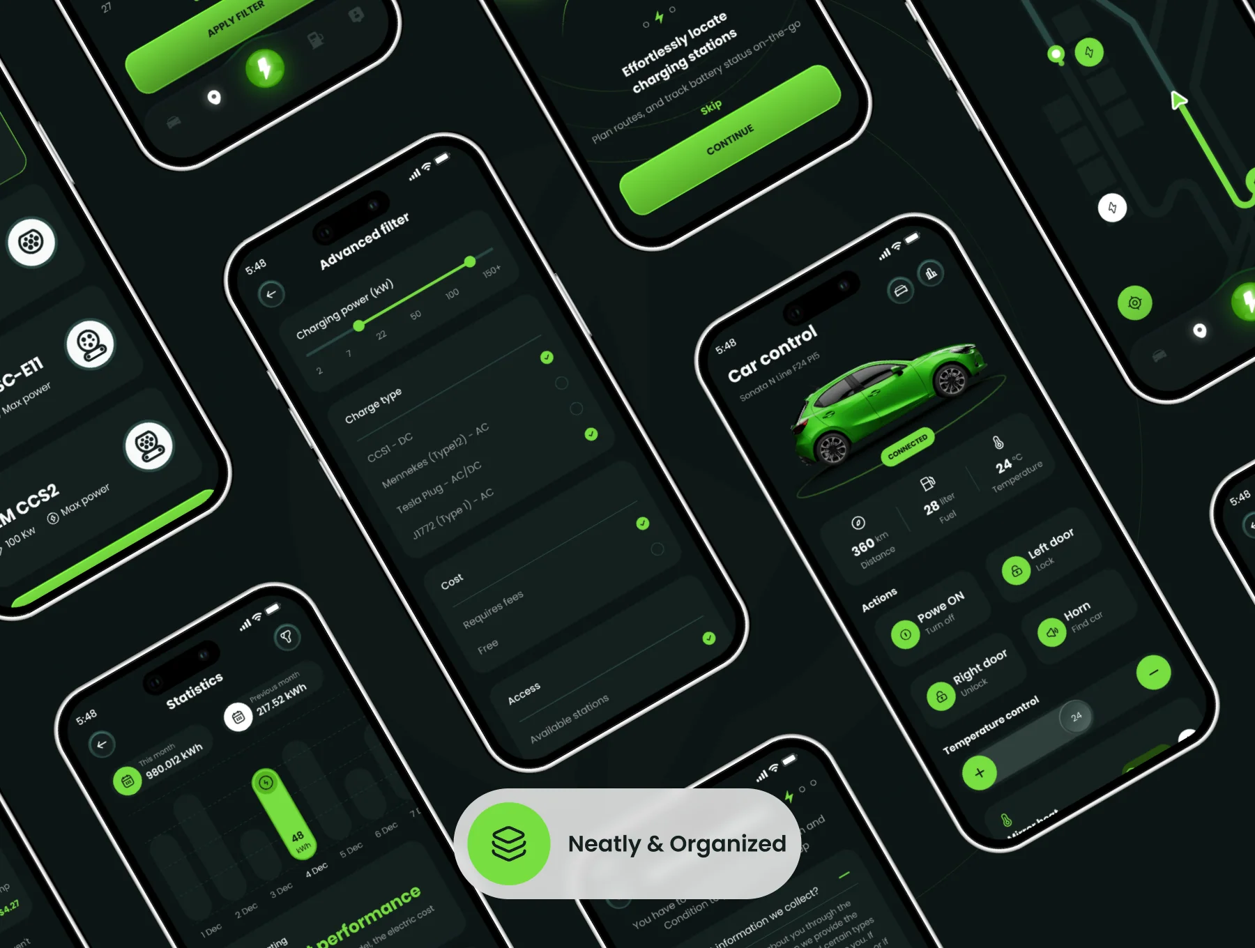 EVAR - EV Control & Charging UI Kit 4