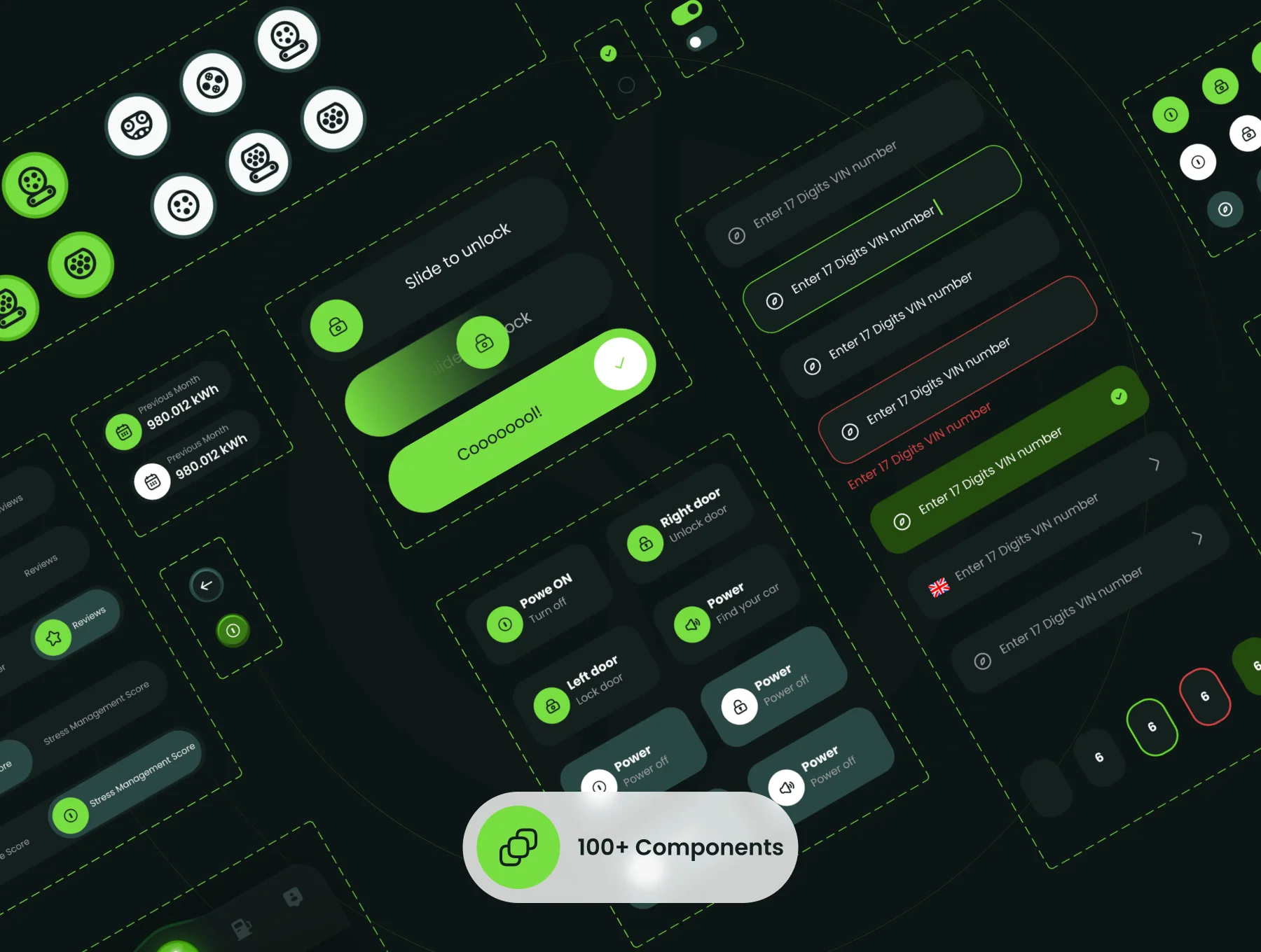 EVAR - EV Control & Charging UI Kit 5