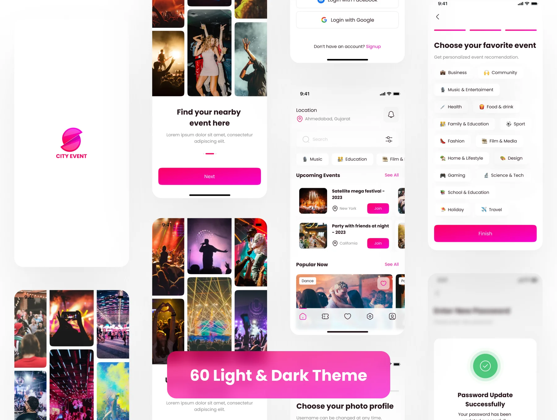 Event Booking App UI Kit 5