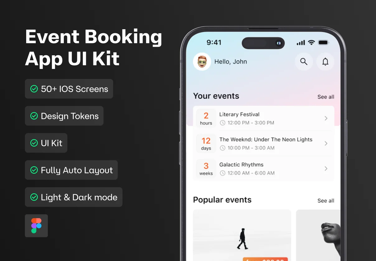 Event Booking App Design System