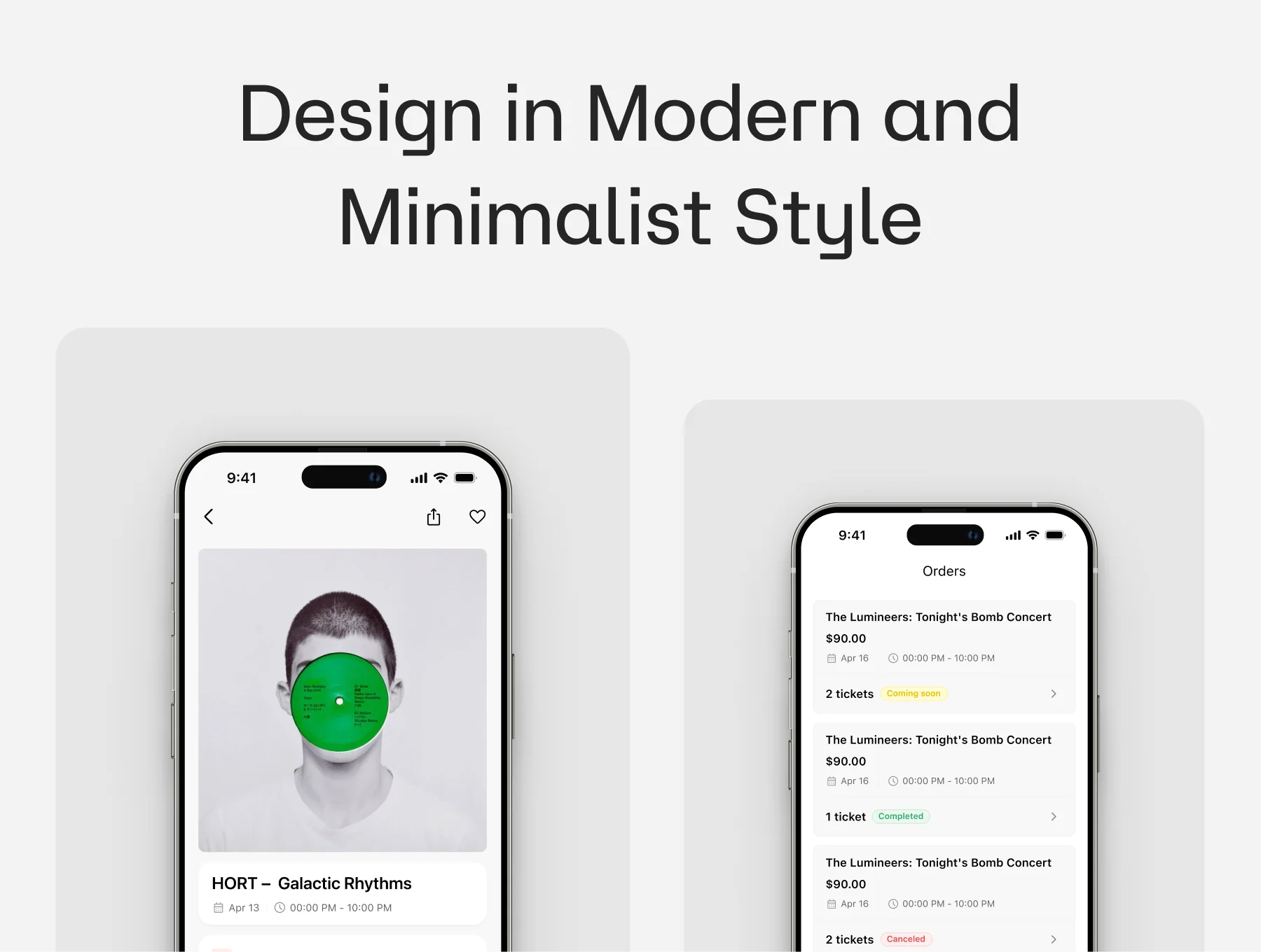 Event Booking App Design System 2