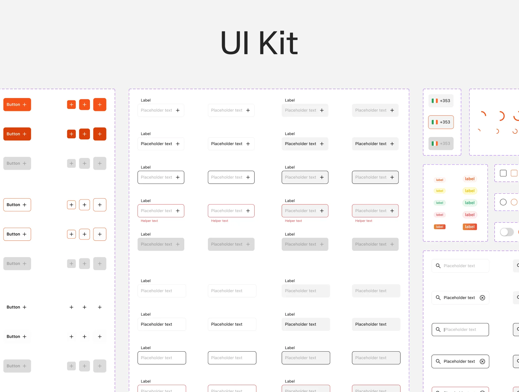 Event Booking App Design System 5