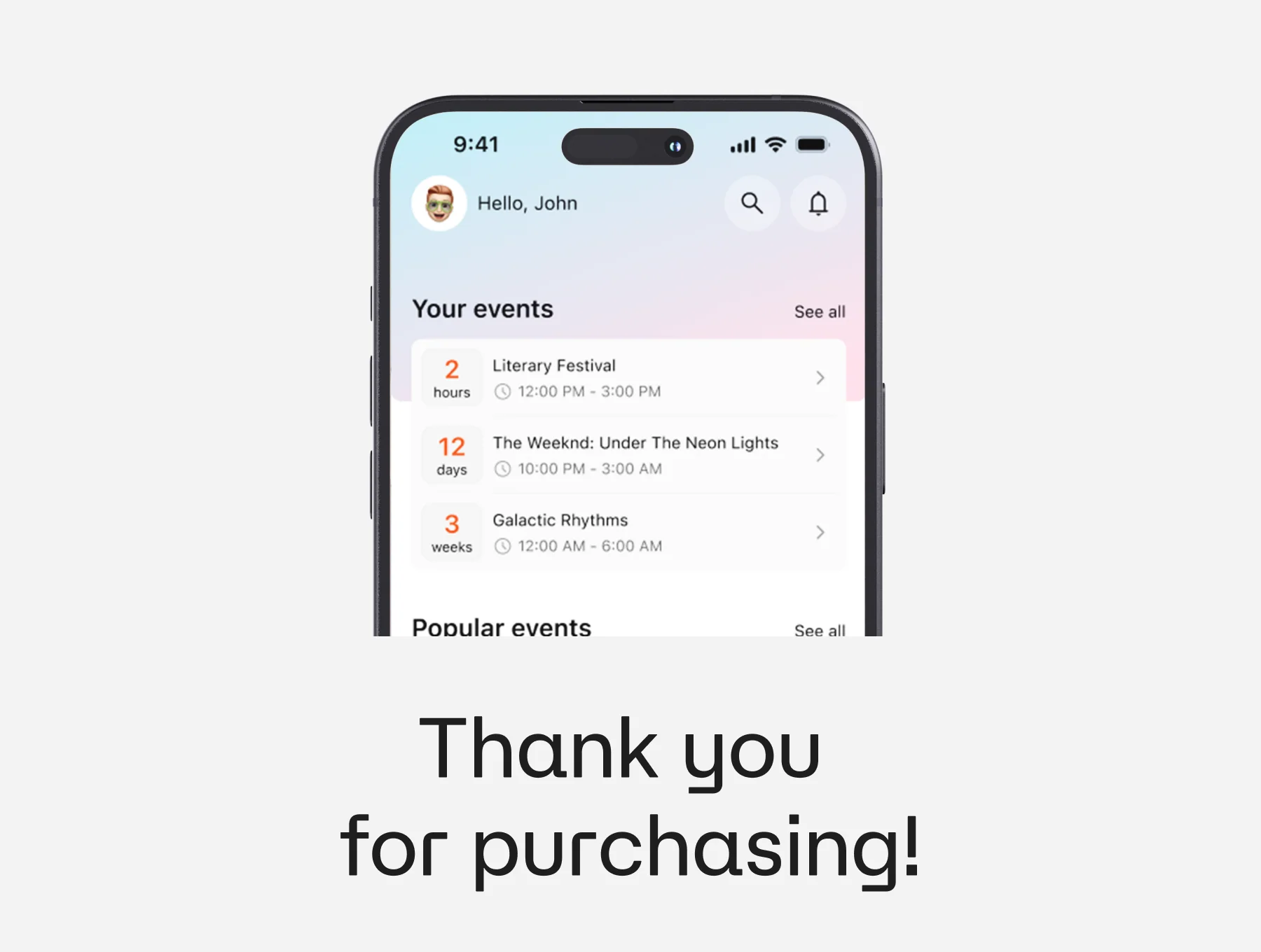 Event Booking App Design System 8