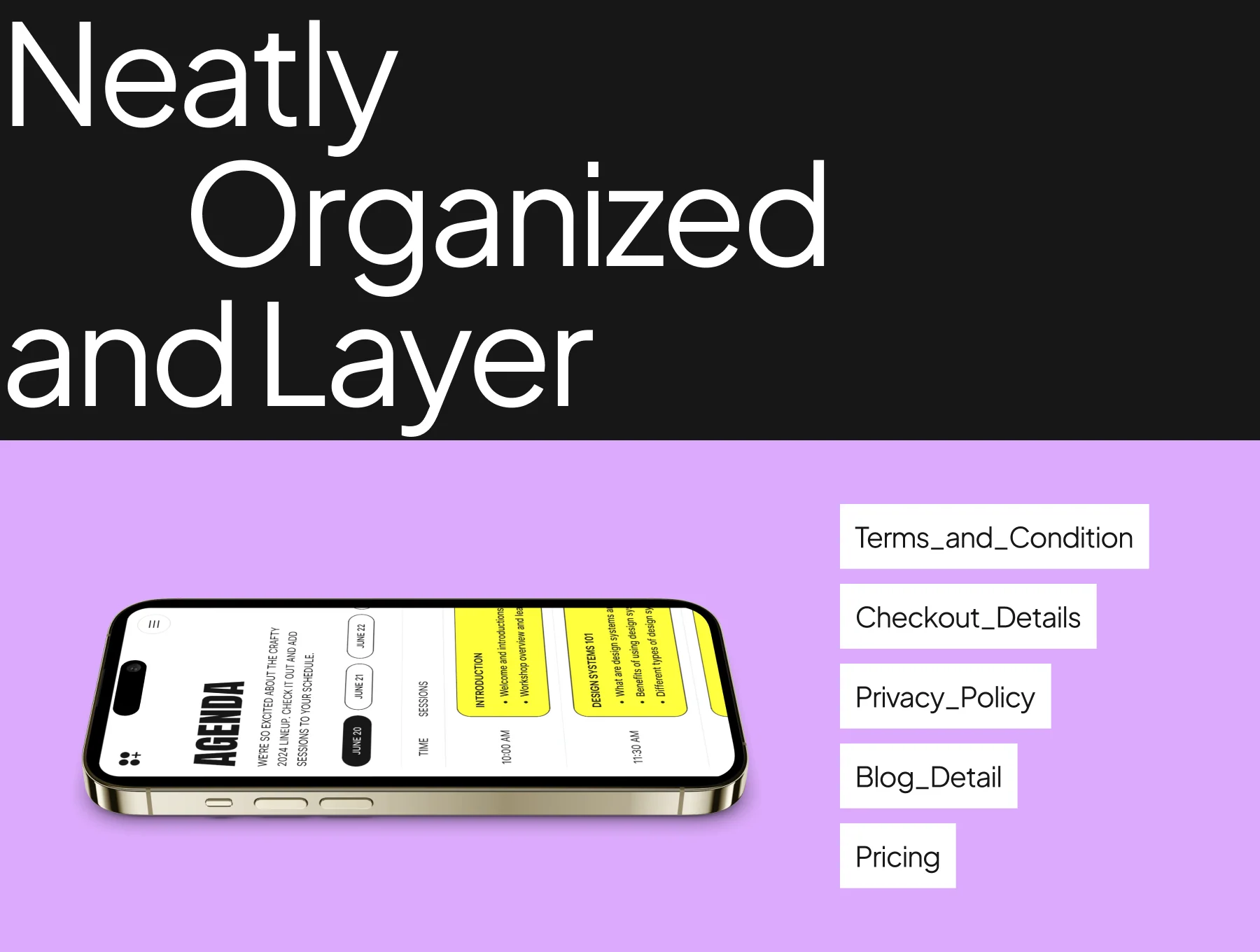 Event Management Web Template 4