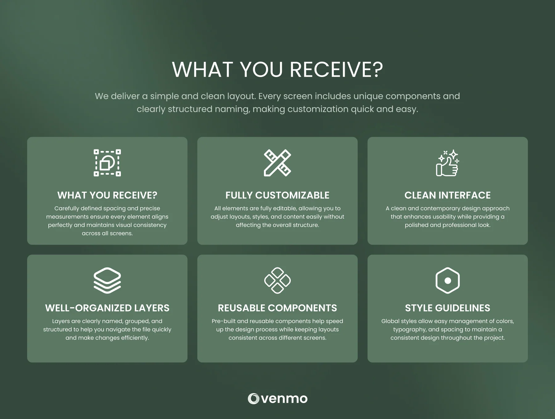 Event management website template ui kit 2