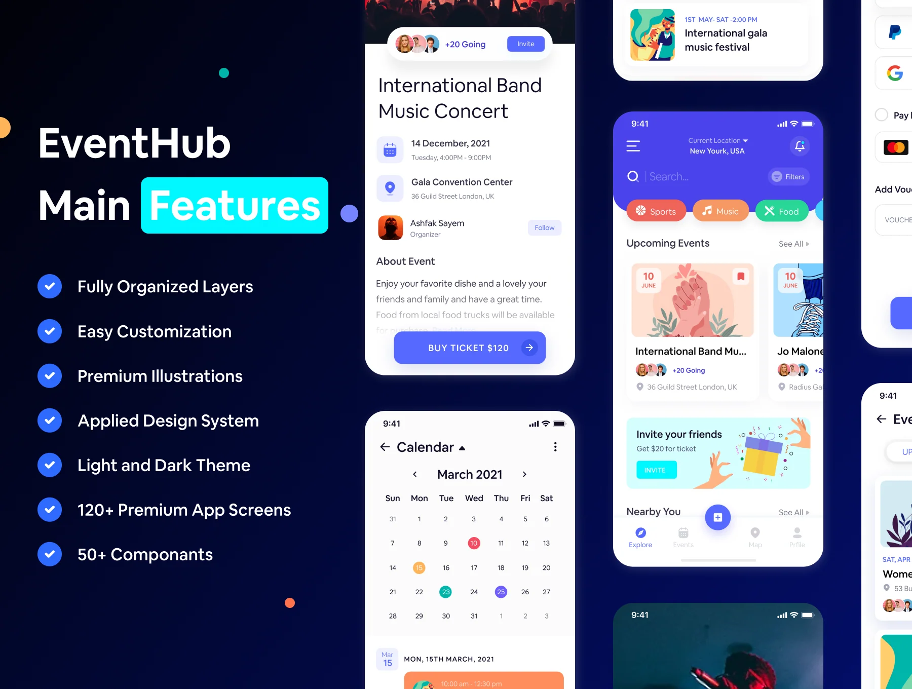 EventHub UI Kit 2