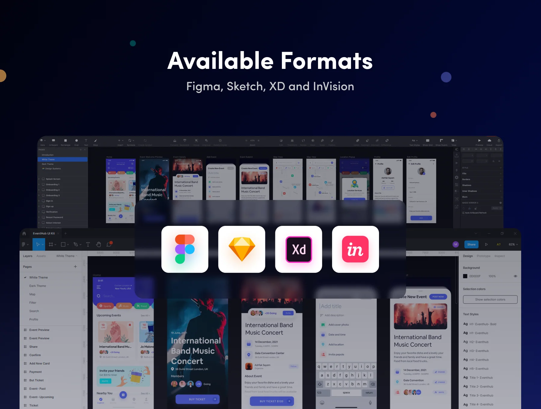 EventHub UI Kit 4