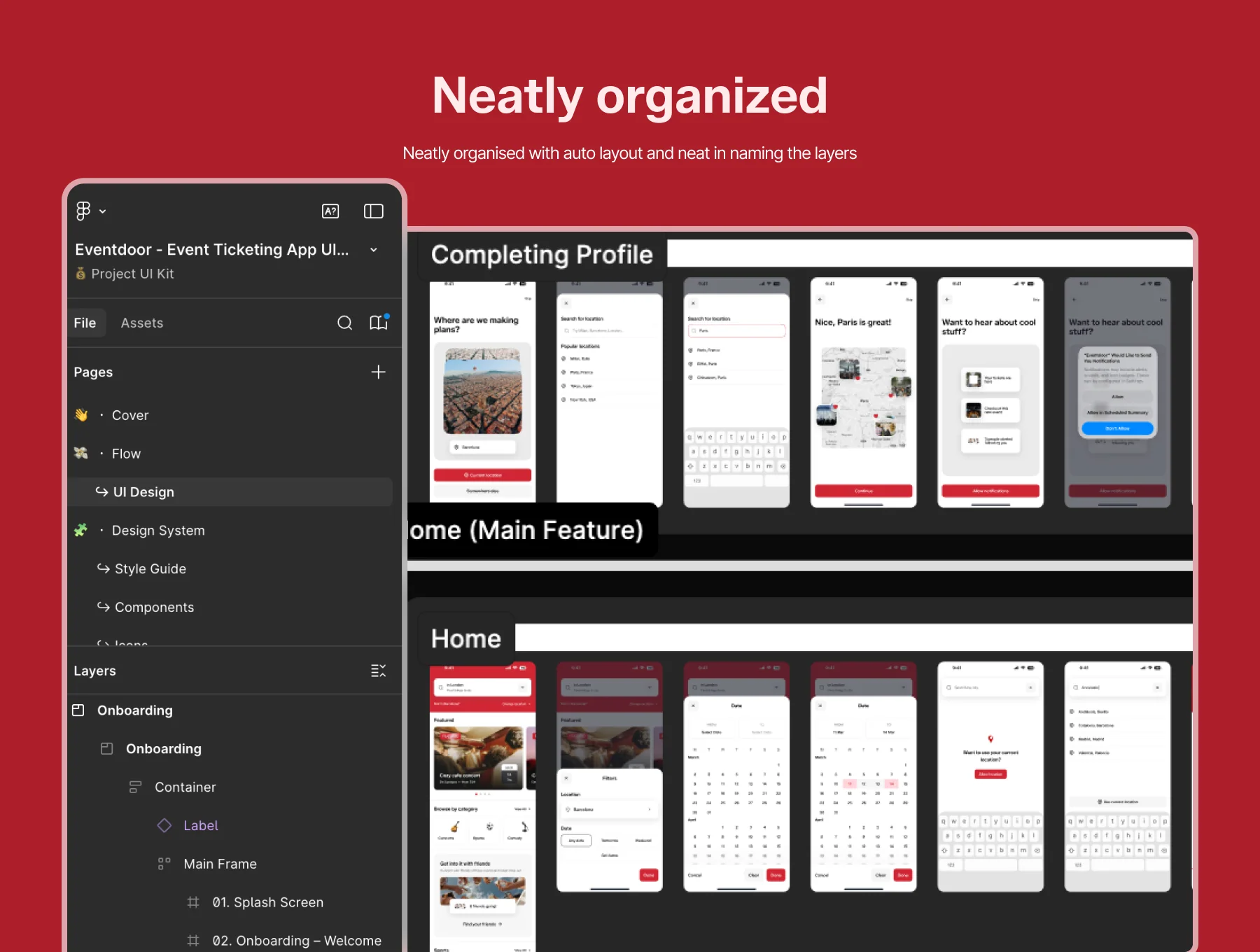 Eventdoor - Event Ticketing App UI Kit 4
