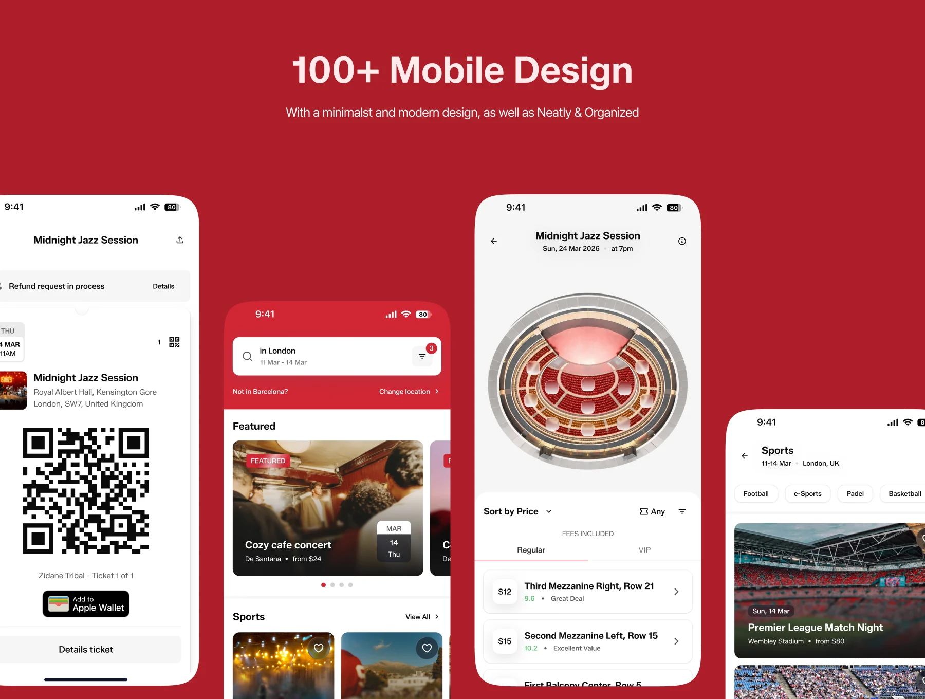 Eventdoor - Event Ticketing App UI Kit 5