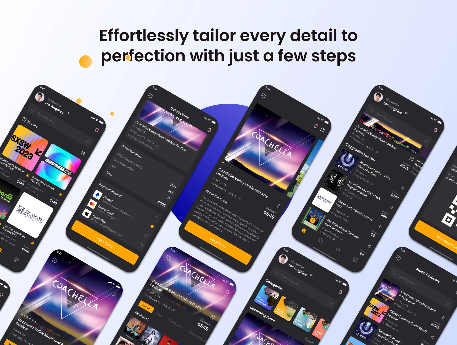 EventEase - Event Booking App UI Kit 4
