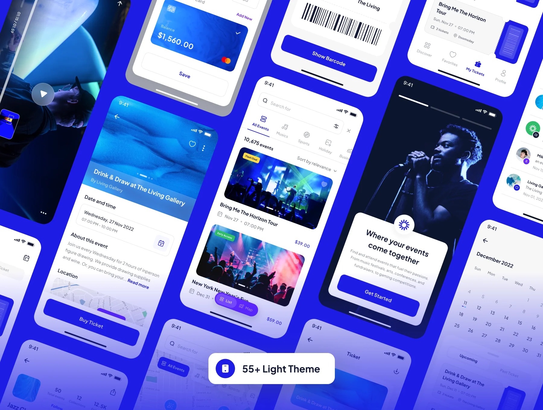 Eventer - Event Booking App UI Kit 5