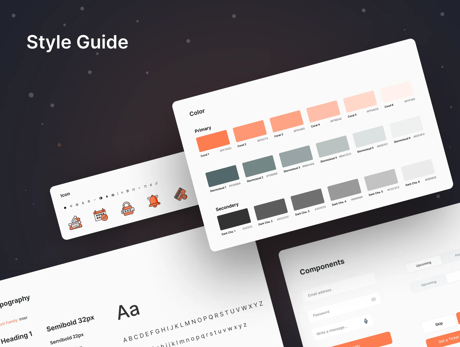 Eventioe - Event Booking App UI Kit 5