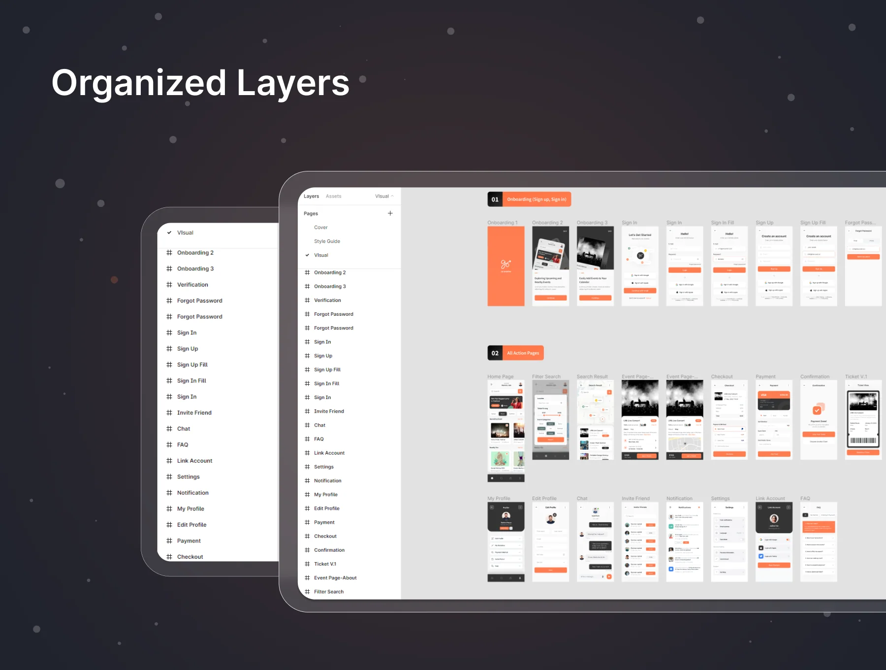 Eventioe - Event Booking App UI Kit 6