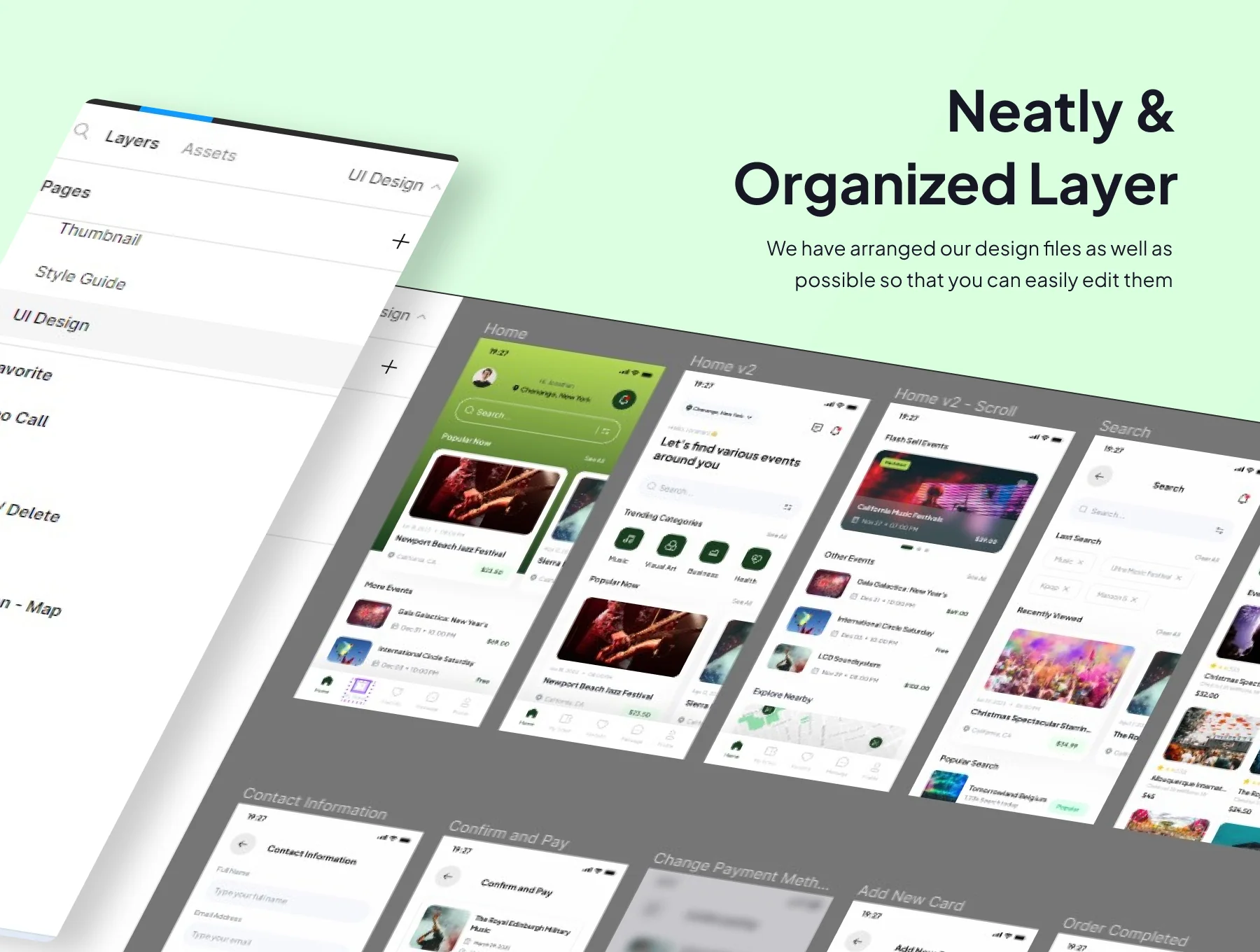 Evently - Event Booking Premium UI KIts App 3
