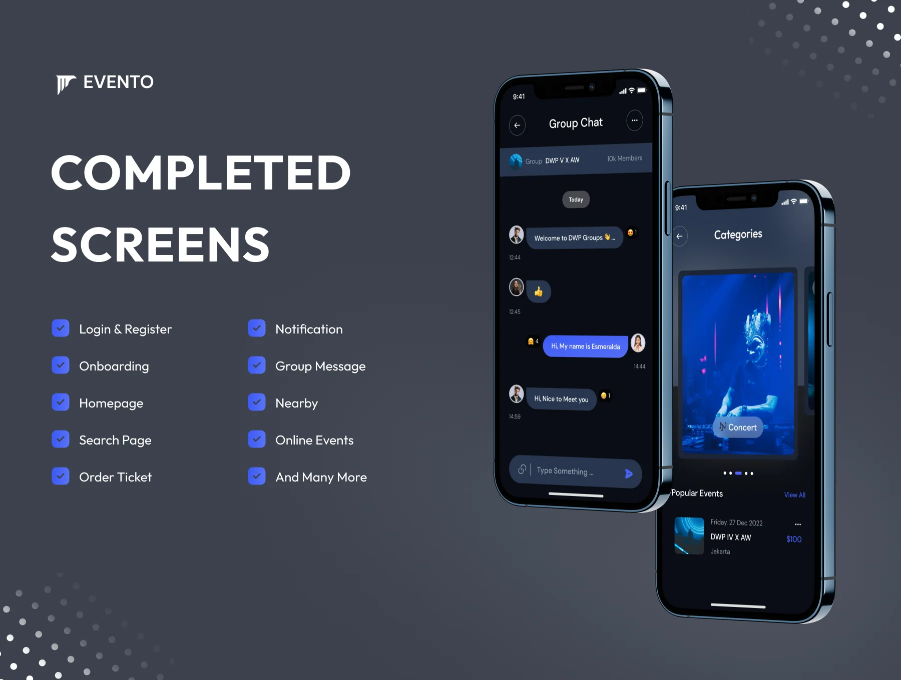 Evento - Event App 2