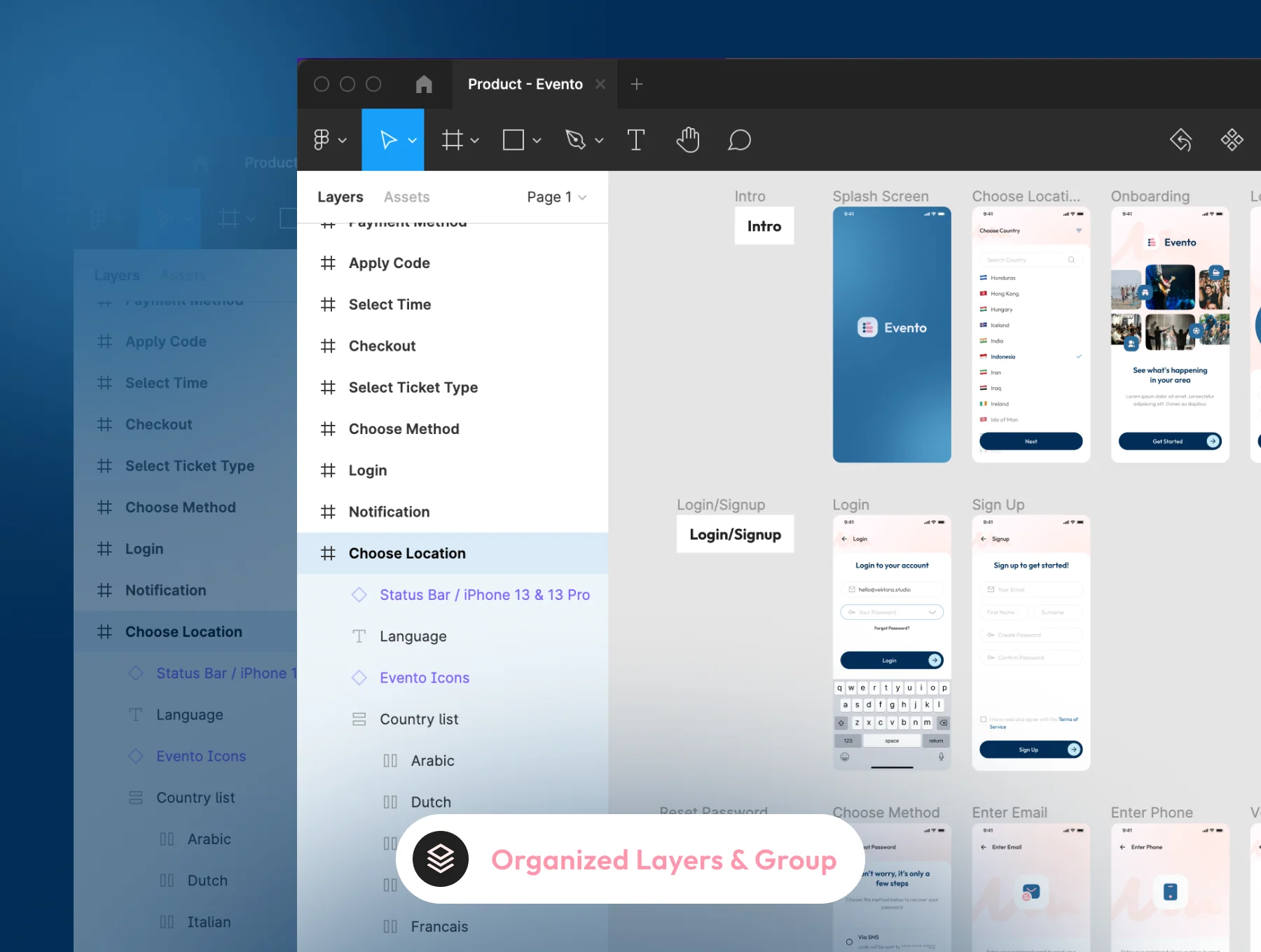 Evento - Event Booking Apps UI KIT 5