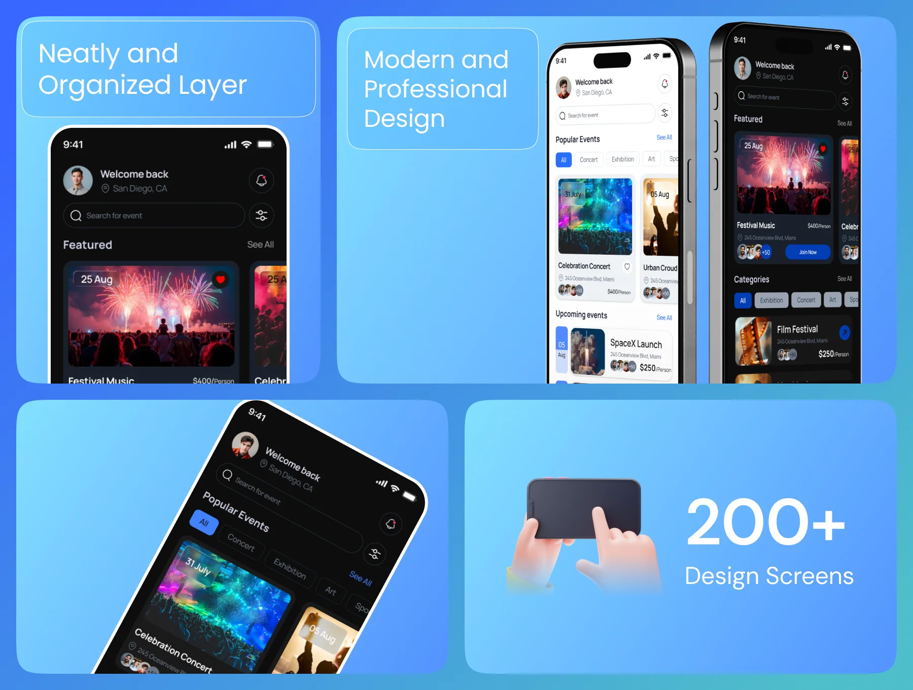 Evento Event Booking Mobile App Ui Kit 2