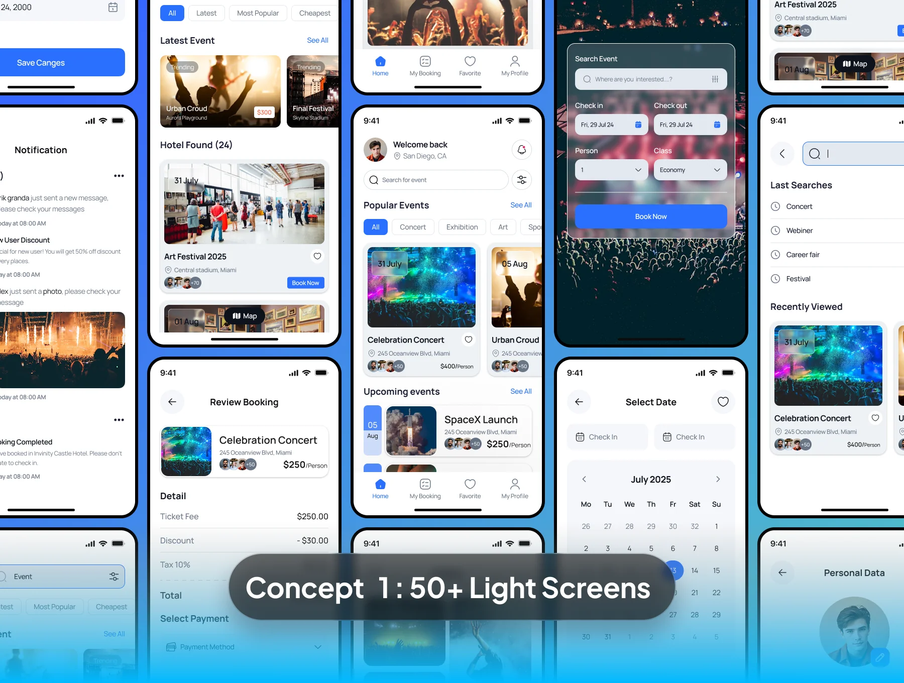 Evento Event Booking Mobile App Ui Kit 3