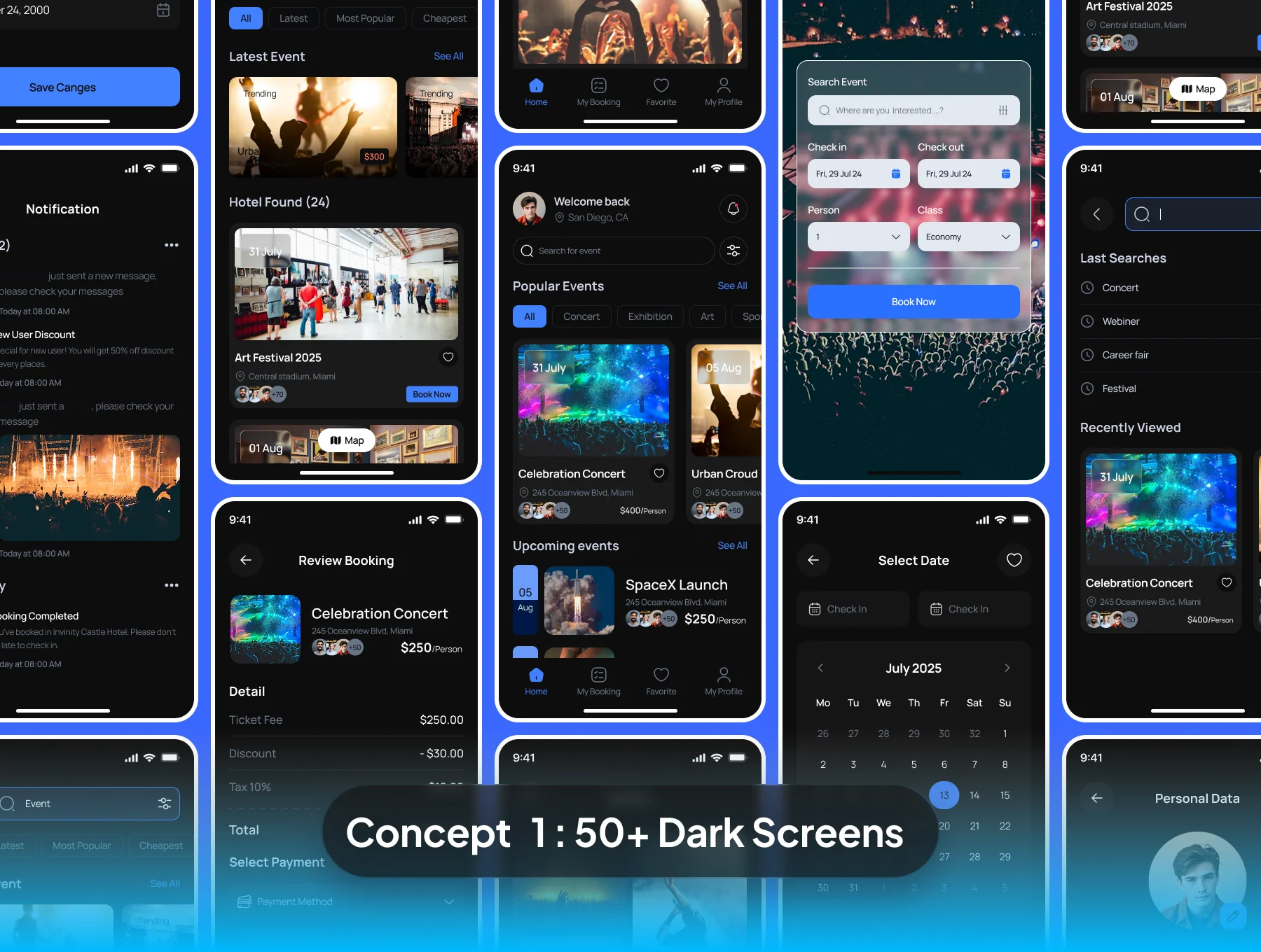 Evento Event Booking Mobile App Ui Kit 4