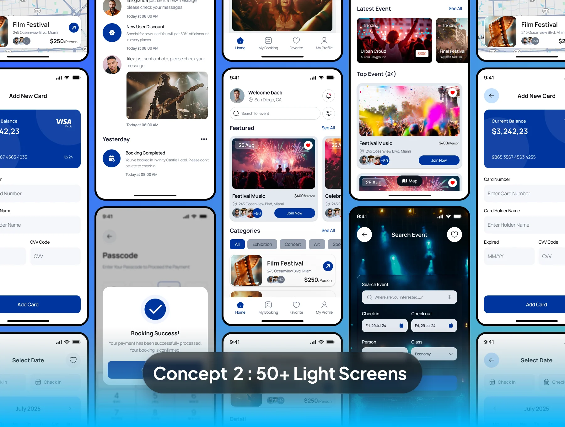 Evento Event Booking Mobile App Ui Kit 5