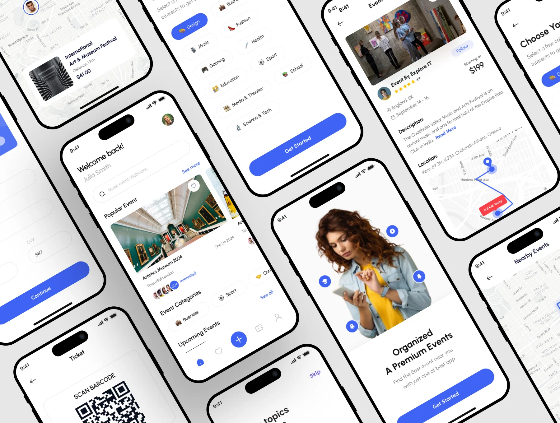Eventopia - Event App Design 2