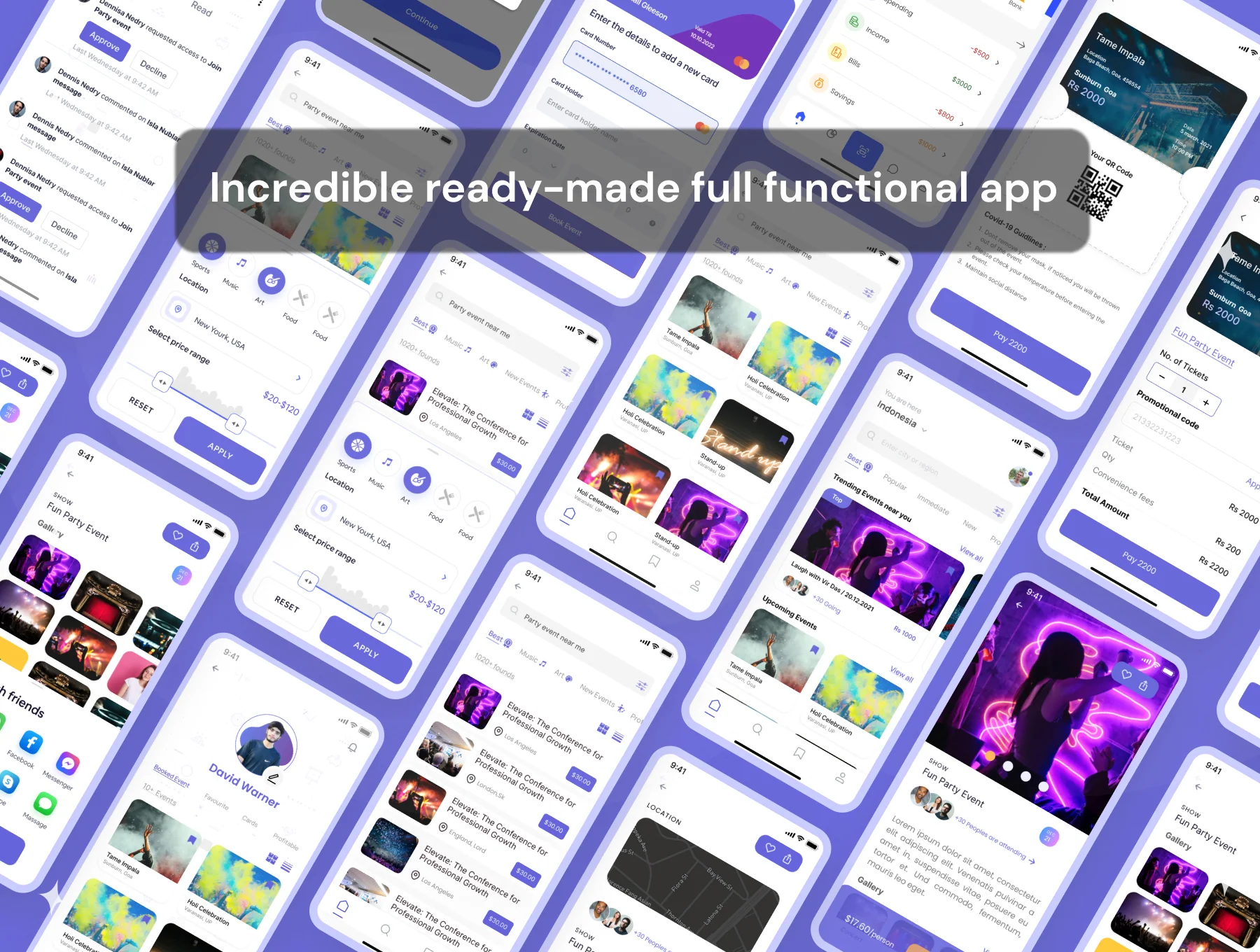 EventPal - Event Booking App UI KIT 5