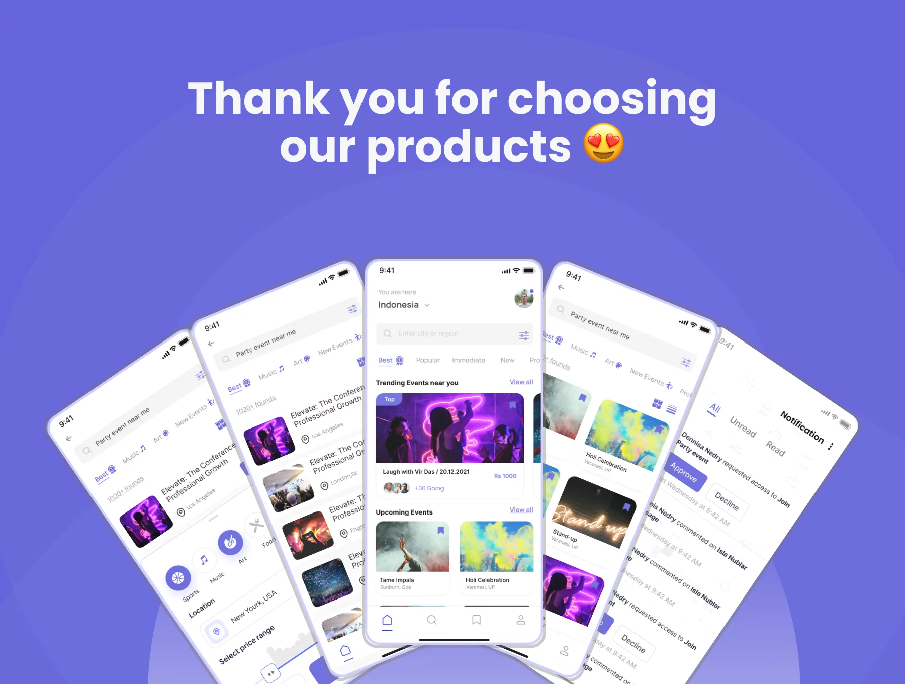 EventPal - Event Booking App UI KIT 8