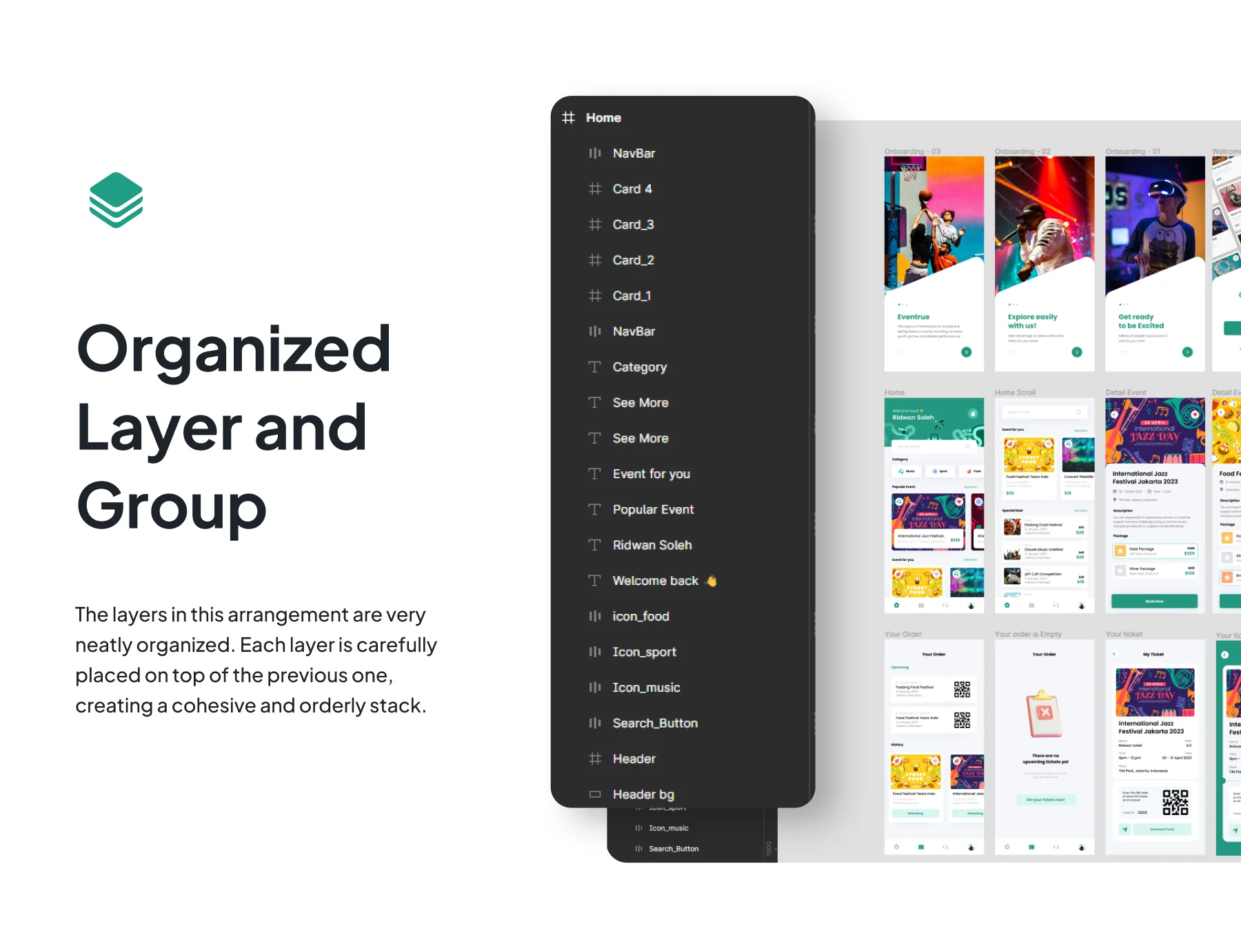 Eventrue - Event Boking Mobile App UI KIT 4