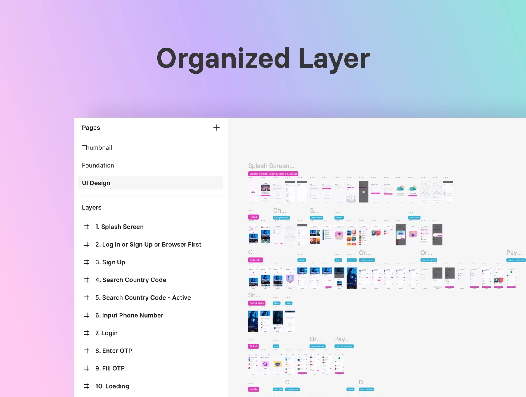 Events – Discover Local Events Mobile App UI Kit 4
