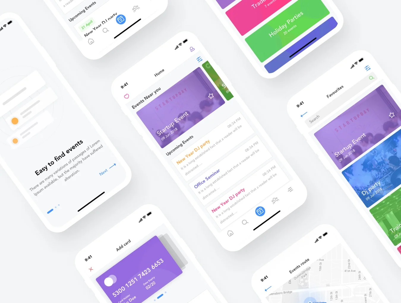 Eventz iOS UI Kit 2