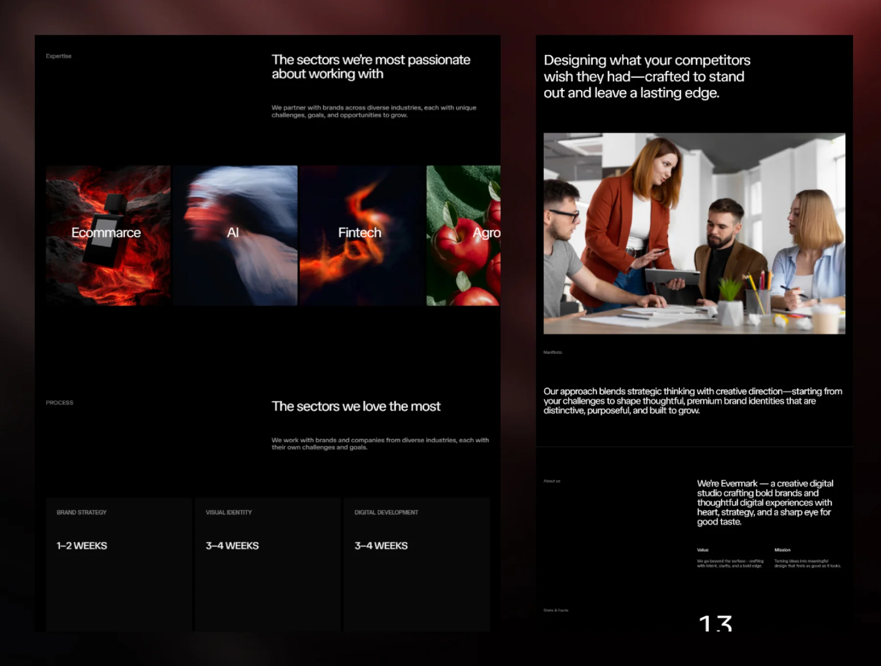 Evermark — Design & Web Studio Template 3