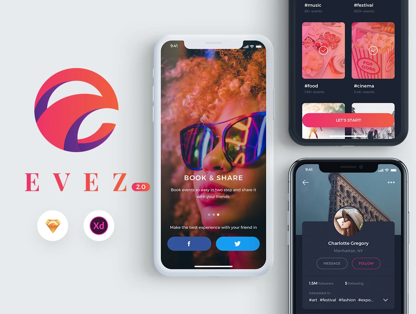 Evez 2.0 - Event Booking App