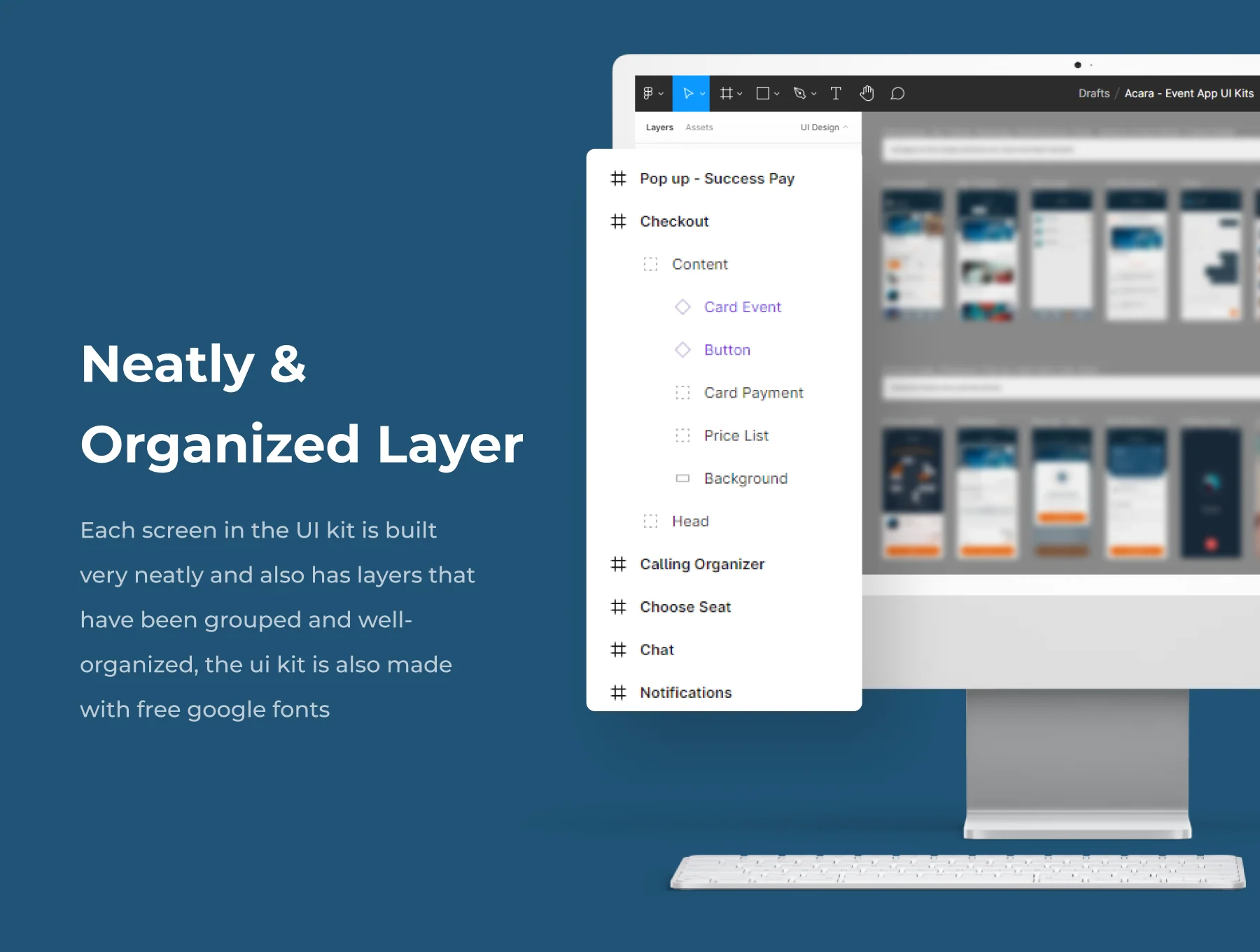 Evina - Event Mobile App UI Kits 4