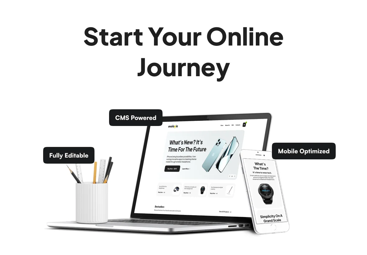 Evologia — E-commerce Framer Template