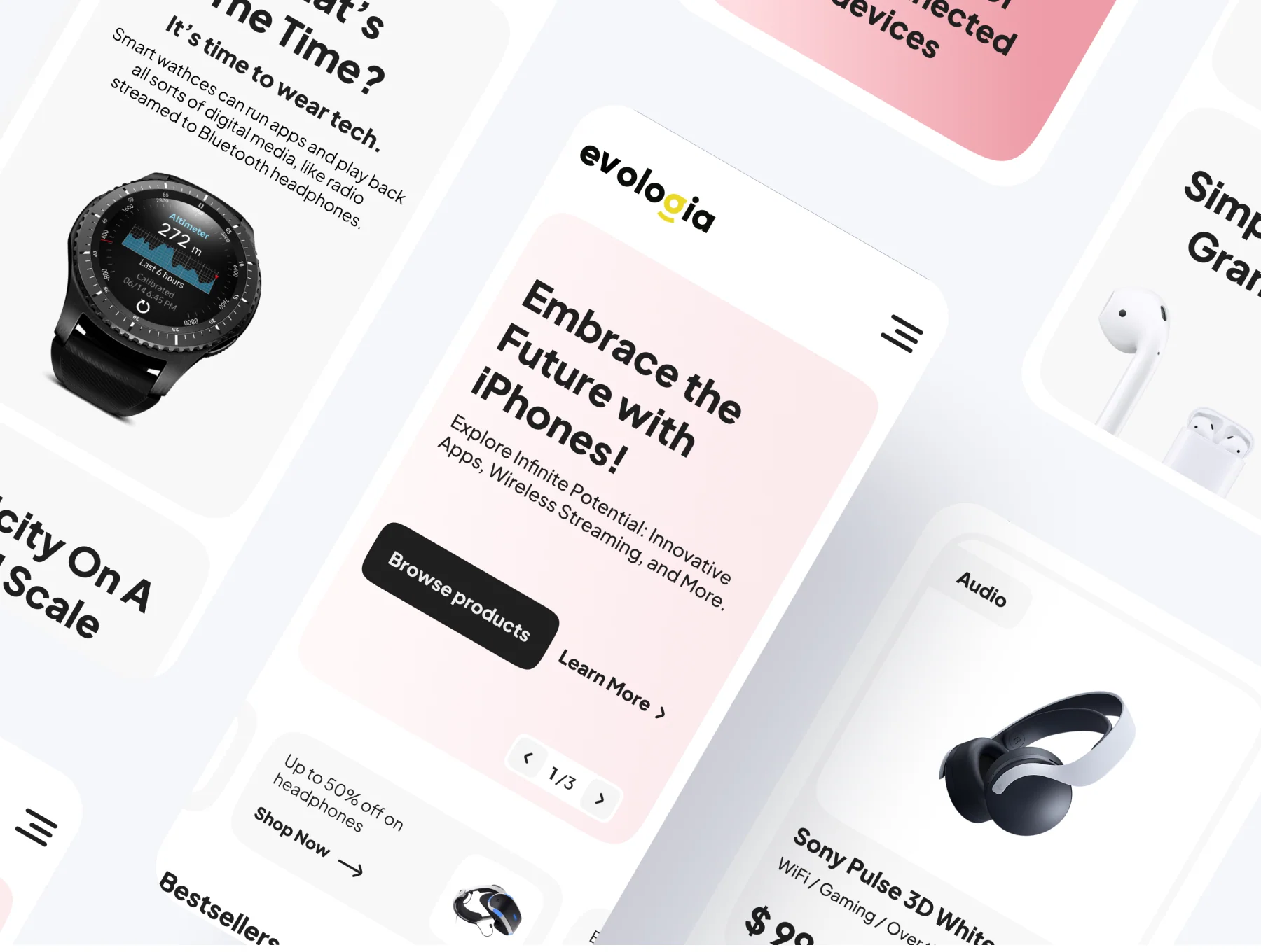 Evologia — E-commerce Framer Template 4